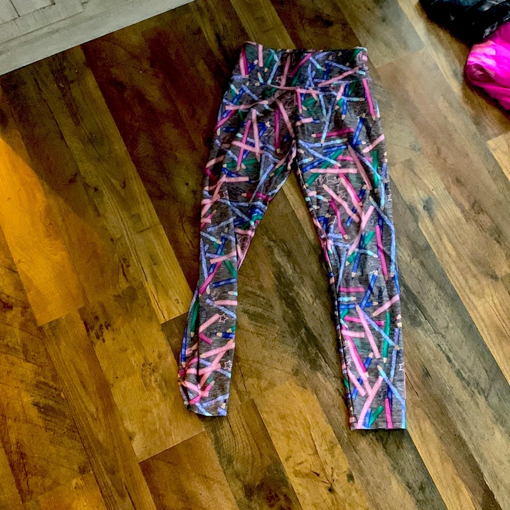Justice leggings never worn